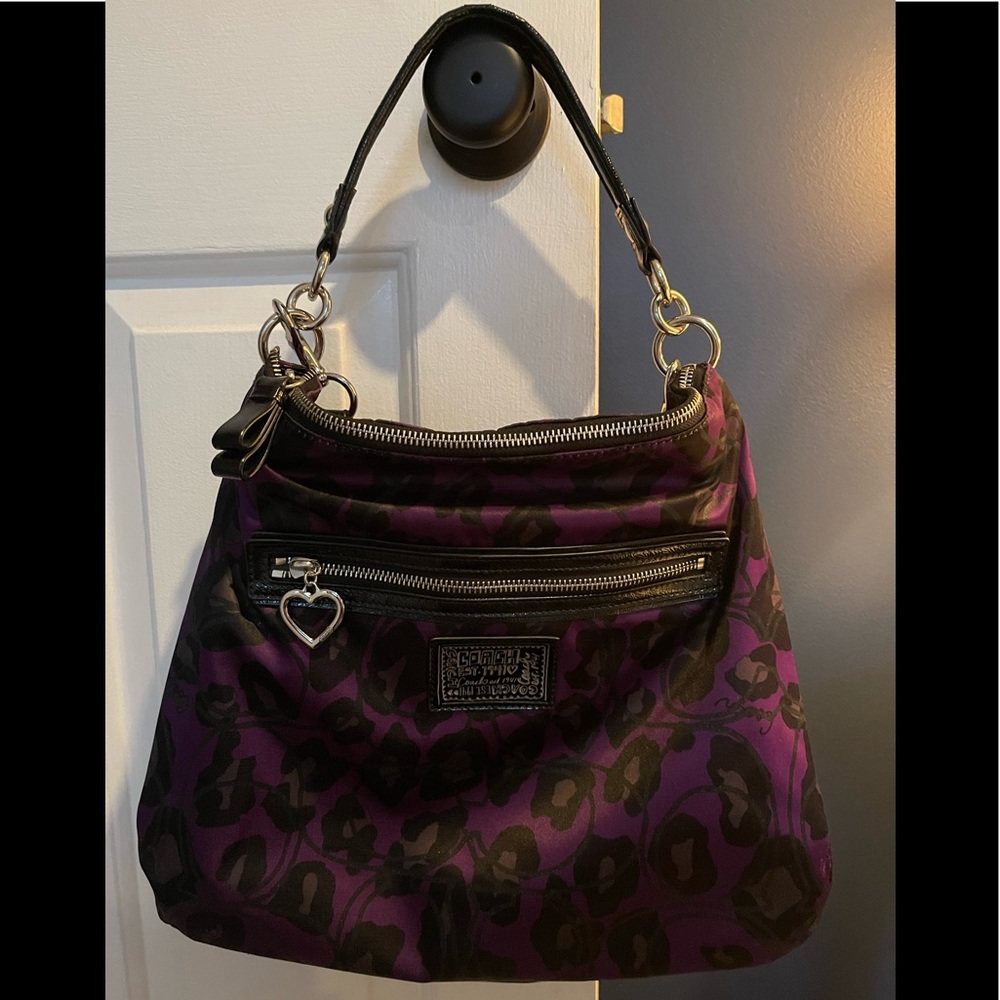 Coach Daisy Poppy Shoulder Bag